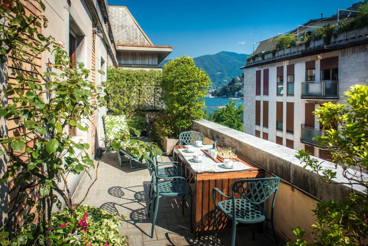 "The Terrace" Lake View - The House Of Travelers Como Exteriér fotografie