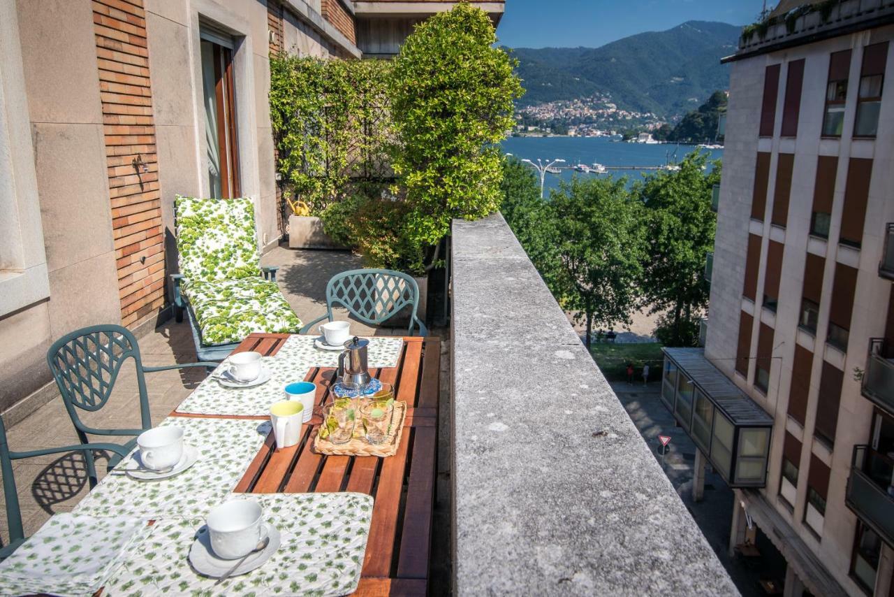 "The Terrace" Lake View - The House Of Travelers Como Exteriér fotografie